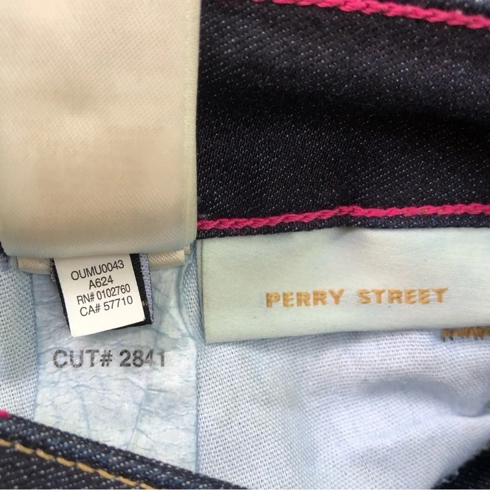 Kate Spade Play Hooky Perry Street Dark Wash Denim Blue Jeans Size 28